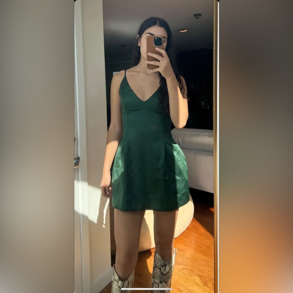 Revolve Emerald Cocktail Dress